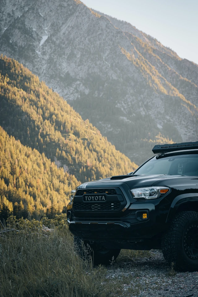 A Toyota Landcruiser SUV. 